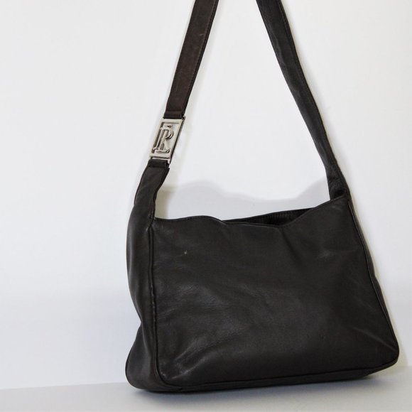 Ralph Lauren Handbags - Ralph Lauren Dark Brown Shoulder Bag